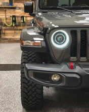 Cargar imagen en el visor de la galería, Oracle Jeep JL/Gladiator JT Oculus Bi-LED Projector Headlights - Amber/White Switchback
