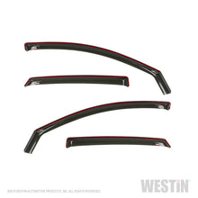 Cargar imagen en el visor de la galería, Westin 2018-2019 Honda Accord Sedan Wade In-Channel Wind Deflector 4pc - Smoke