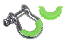 Cargar imagen en el visor de la galería, Daystar D-Ring Shackle Isolator Fluorescent Green Pair