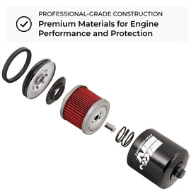 K&N Yamaha / KYMCO 2.813in OD x 2.469in H Oil Filter