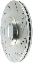 Cargar imagen en el visor de la galería, StopTech Select Sport Select Sport Nissan Slotted and Drilled Left Front Rotor