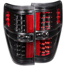 Cargar imagen en el visor de la galería, ANZO 2009-2014 Ford F-150 LED Taillights Black