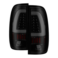 Cargar imagen en el visor de la galería, xTune 97-03 Ford F-150 Light Bar LED Tail Lights - Black Smoke (ALT-ON-FF15097-LBLED-BSM)