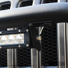 Cargar imagen en el visor de la galería, Westin 18-19 Jeep Wrangler JL WJ2 Full Width Front Bumper w/Bull Bar Textured Black