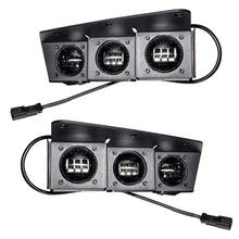 Cargar imagen en el visor de la galería, ORACLE Lighting 21-22 Ford Bronco Triple LED Fog Light Kit for Steel Bumper - White
