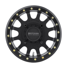 Cargar imagen en el visor de la galería, Method MR401 UTV Beadlock 15x6 / 5+1/53mm Offset / 4x136 / 106mm CB Matte Black Wheel