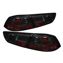 Cargar imagen en el visor de la galería, Spyder Mitsubishi Lancer/Evolution X 08-14 LED Tail Lights Smke ALT-YD-MITEVO1008-LED-SM