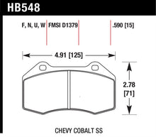 Cargar imagen en el visor de la galería, Hawk Renault Clio DTC-60 Race Front Brake Pads
