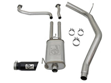 Cargar imagen en el visor de la galería, aFe MACHForce XP 2.5in Cat-Back Exhaust System w/ Black Tip Nissan Frontier 17-19 V8-5.6L