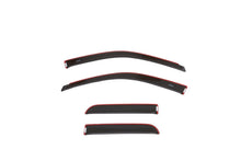 Cargar imagen en el visor de la galería, AVS 20-22 Dodge RAM 1500 Crew Cab Color Match Ventvisor 4pc - Brilliant Black Crystal Perlcoat