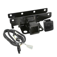 Cargar imagen en el visor de la galería, Rugged Ridge Receiver Hitch &amp; Wiring Kit RR Logo 07-18 Jeep Wrangler JK