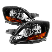 Cargar imagen en el visor de la galería, xTune Toyota Yaris Sedan 06-12 OEM Style Headlights - Black HD-JH-TYA06-AM-BK