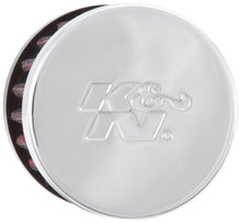 Cargar imagen en el visor de la galería, K&amp;N Clamp On Rubber Base Crankcase Vent Filter 0.5in Flange ID 2in OD 1.5in Height