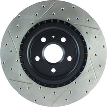 Cargar imagen en el visor de la galería, StopTech Slotted &amp; Drilled Sport Brake Rotor