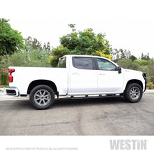 Cargar imagen en el visor de la galería, Westin 2019 Chevrolet Silverado/Sierra 1500 CC (5.5ft) PRO TRAXX 5 WTW Oval Nerf Step Bars - Black