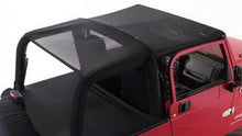 Load image into Gallery viewer, Rampage 1997-2006 Jeep Wrangler(TJ) Combo Sun Brief/Safari Top - Black Mesh