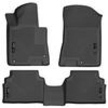 Cargar imagen en el visor de la galería, Husky Liners 20-21 Hyundai Sonata / 2021 Kia K5 Weatherbeater Front &amp; 2nd Seat Floor Liners - Black