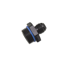 Cargar imagen en el visor de la galería, Russell Performance -10 AN Male Flare to -8 SAE Male Port Adapter Fitting - Black Anodized