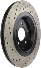 Cargar imagen en el visor de la galería, StopTech Slotted &amp; Drilled Sport Brake Rotor