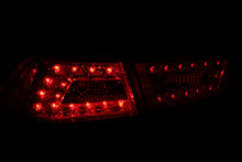 Cargar imagen en el visor de la galería, ANZO 2008-2015 Mitsubishi Lancer LED Taillights Red/Smoke