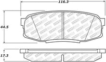 Cargar imagen en el visor de la galería, StopTech Street Select Brake Pads - Rear