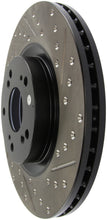 Cargar imagen en el visor de la galería, StopTech 02-06 Acura RSX Type S / 06-09 Honda Civic Si Slotted &amp; Drilled Left Front Rotor