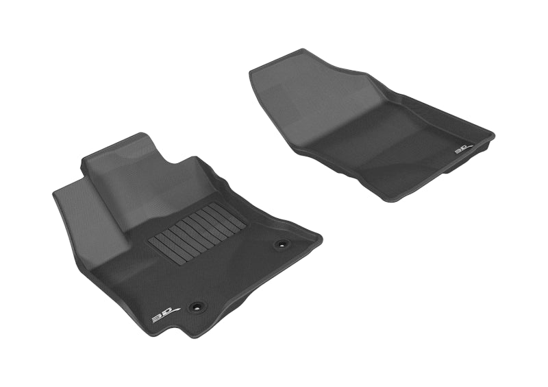 3D MAXpider 2014-2019 Toyota Corolla Kagu 1st Row Floormat - Black