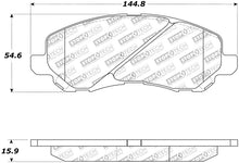 Load image into Gallery viewer, StopTech Street Touring 07-10 Jeep Compass/Patriot Front Brake Pads