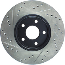 Cargar imagen en el visor de la galería, StopTech Slotted &amp; Drilled Sport Brake Rotor