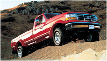 Cargar imagen en el visor de la galería, Bushwacker 92-96 Ford Bronco Cutout Style Flares 2pc - Black
