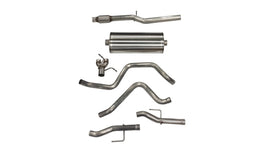 Corsa 19-23 Chevy Silverado /GMC Sierra 6.2L Crew Cab Stnd Bed (157in) Cat-Back Dual Rear No Tip
