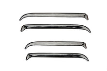 Cargar imagen en el visor de la galería, AVS 07-18 Jeep Wrangler Ventshade Front &amp; Rear Window Deflectors 4pc - Chrome