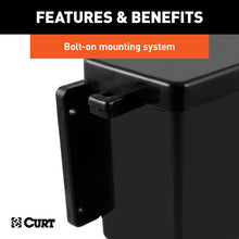 Cargar imagen en el visor de la galería, Curt 6in x 5-1/2in x 3-1/4in Breakaway Battery Case w/Lockable Tab