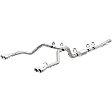 Cargar imagen en el visor de la galería, MagnaFlow 2019 Chevrolet Silverado 1500 Quad Exit Polished Stainless Cat-Back Exhaust