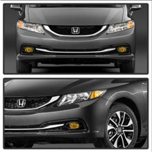 Cargar imagen en el visor de la galería, Spyder Honda Civic 2013-2014 4dr OEM Fog Light W/Switch Yellow FL-HC2013-4D-Y