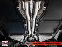 Cargar imagen en el visor de la galería, AWE Tuning 14-19 Chevy Corvette C7 Z06/ZR1 (w/o AFM) Touring Edition Axle-Back Exhaust w/Chrome Tips