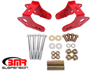 Cargar imagen en el visor de la galería, BMR 79-04 Ford Mustang Control Arm Relocation Bracket - Red