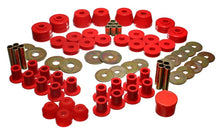 Cargar imagen en el visor de la galería, Energy Suspension 85-92 VW Golf/GTI/Jetta / 72-93 Dodge Ramcharger Red Hyper-flex Master Bushing Set