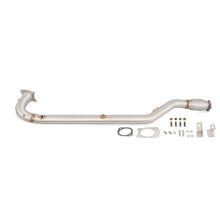 Cargar imagen en el visor de la galería, Mishimoto 15+ Subaru WRX Downpipe/J-Pipe w/ Catalytic Converter (6sp Only)