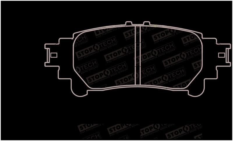 StopTech 14-17 Lexus IS350 Street Performance Rear Brake Pads