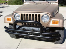 Cargar imagen en el visor de la galería, Rampage 1976-1983 Jeep CJ5 Double Tube Bumper Front - Black