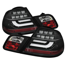 Cargar imagen en el visor de la galería, Spyder BMW E46 00-03 2Dr Coupe Light Bar LED Tail Lights Blk ALT-YD-BE4600-LBLED-BK