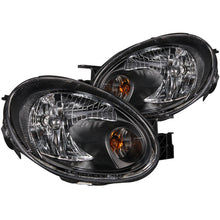 Cargar imagen en el visor de la galería, ANZO 2003-2005 Dodge Neon Crystal Headlights Black