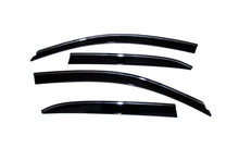 Cargar imagen en el visor de la galería, AVS 03-07 Honda Accord Ventvisor Low Profile Deflectors 4pc - Smoke w/Chrome Trim