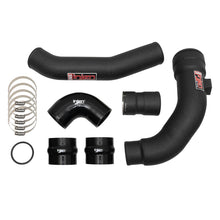 Cargar imagen en el visor de la galería, Injen 17-22 Ford F250/F/350/F-450/F-550 V8-6.7L Turbo Diesel Wrinkle Black Intercooler Piping Kit