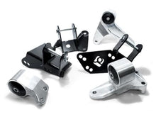 Cargar imagen en el visor de la galería, Innovative 96-00 Civic K-Series Silver Aluminum Mounts 75A Bushings (EG/DC Subframe)