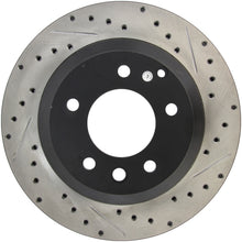 Cargar imagen en el visor de la galería, StopTech Slotted &amp; Drilled Sport Brake Rotor