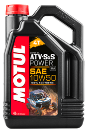 Motul 4L ATV-SXS POWER 4-Stroke Engine Oil 10W50 4T