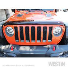 Cargar imagen en el visor de la galería, Westin 2018 Jeep Wrangler JL Wade Platinum Bug Shield - Smoke