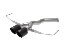 Cargar imagen en el visor de la galería, aFe Takeda 3in-2.5in 304 SS Axle-Back Exhaust w/ Black Tip 19-20 Hyundai Veloster I4-1.6L(t)